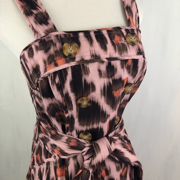 NEW Cameo Collective Actuate Leopard Tie Top S 234 - Picture 5 of 8